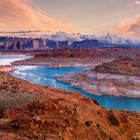 peyzagh canyon priroda gory ozero chelly state park ssha park