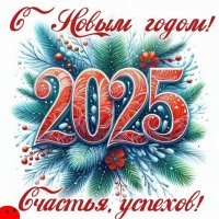 С новым 2025 годом!