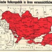 Карта Украины 1918 года