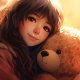 Medium-shot-anime-character-hugging-teddybear 23-2150970745