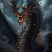 Illustration-of-a-black-dragon 847279-577