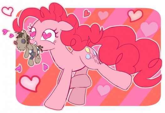 585519 safe solo pinkiepie loveheart mou