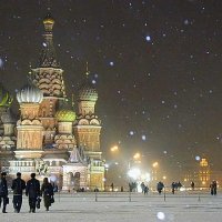 Москва златоглавая....