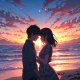 Anime-valentine-romantic-sunset-mountains 1255560-1334