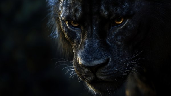 Black-lion-animals-8k-wallpaper 722@2@b