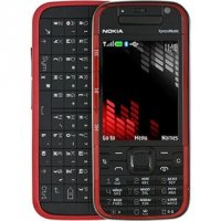 nokia 5730 xpressmusic black red 4