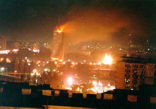 ck building on fire 1999