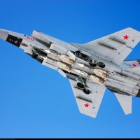 MiG-31BM s 4 raketami R-33.-