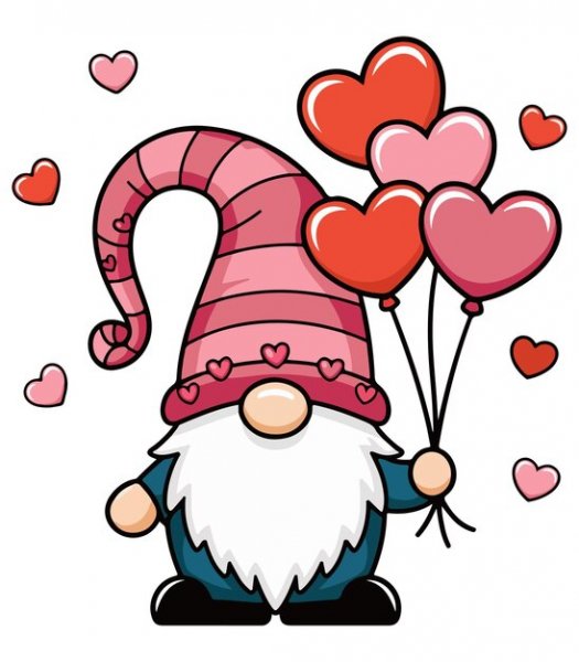 Valentines-day-gnome-vector 1245719-4690