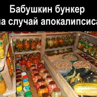 Бабушкин бункер...