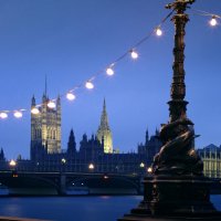 Westminster At Night, London, England