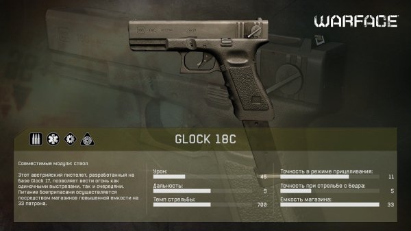 Warface Glock18C