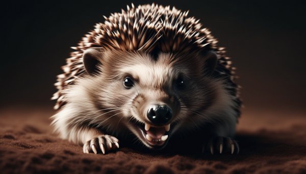 16x9 funny hedgehog is lying on his b (2)