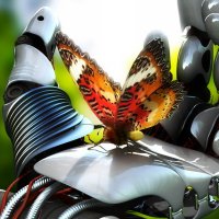 robot butterfly