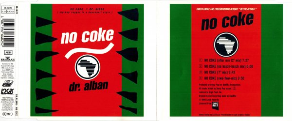 Dr. Alban - 1990 - No Coke - 02 - booklet