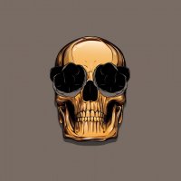 skull art minimalism 107033 1920x1080