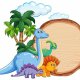 Many-dinosaur-wooden-banner 1308-21379