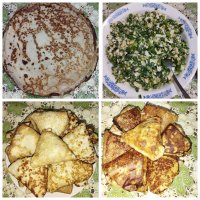 Блиночки с зел. луком и яйцом