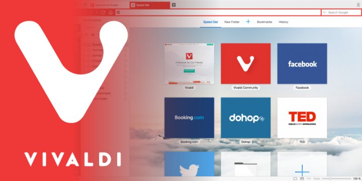 Vivaldi Main Menu