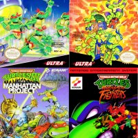 Teenage Mutants Ninja Turtles (TMNT). Dendy-NES-Tetralogy