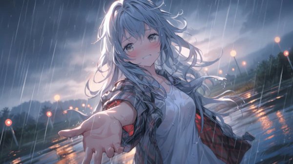 Illustration-anime-character-rain 23-2151394666