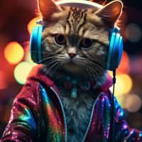 Disco Cat