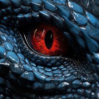 A-closeup-view-of-dragon-eyes-with-blue-scales 157027-3073